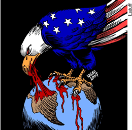 el águila del imperialismo